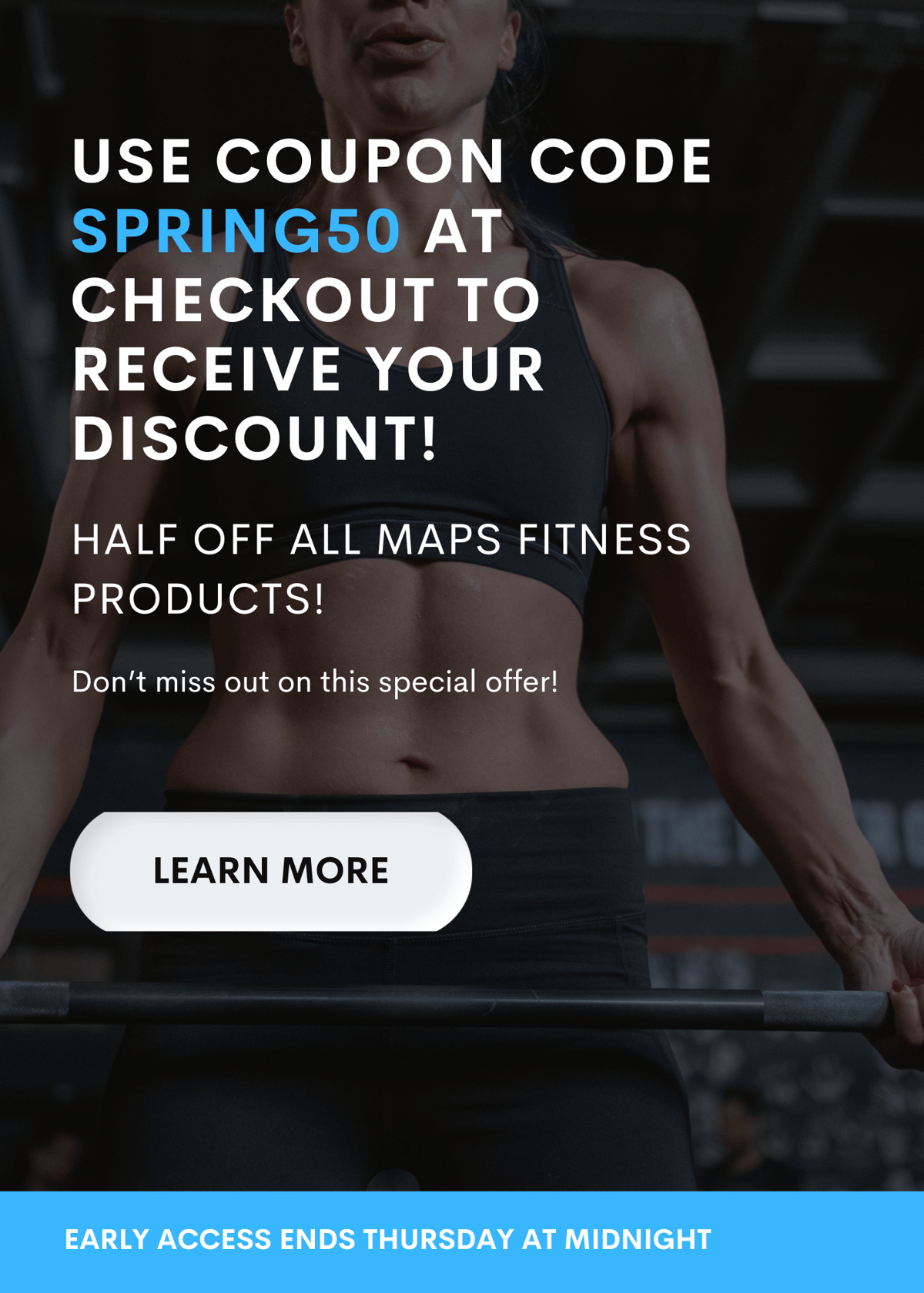 Final day for early access to half off! Mind Pump