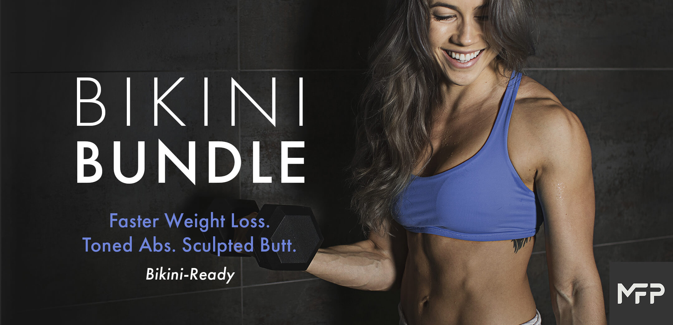  Bikini Landing Page Banner