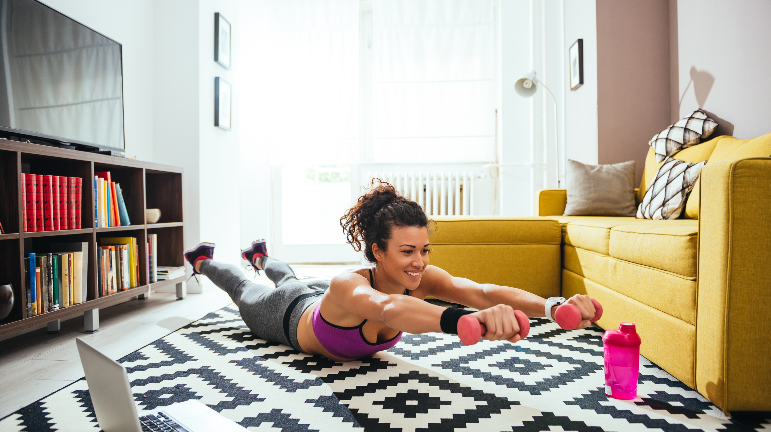 Can Working Out at Home Actually Get You in Shape?