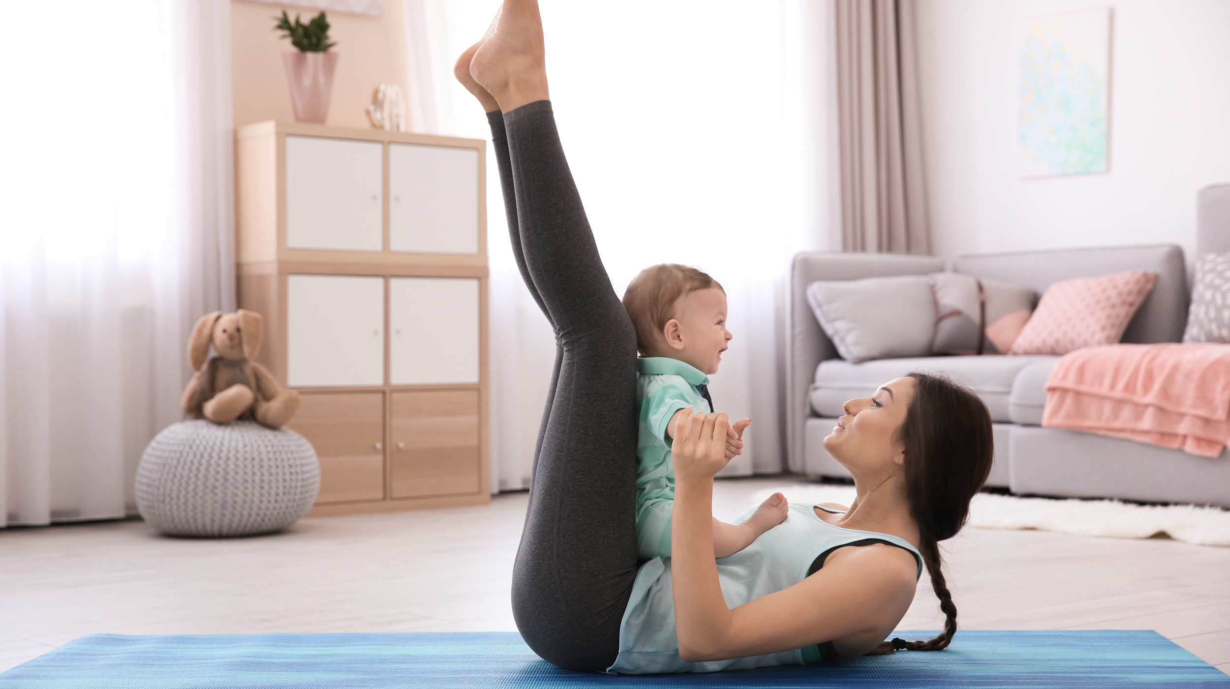 Working Out at Home with Your Newborn